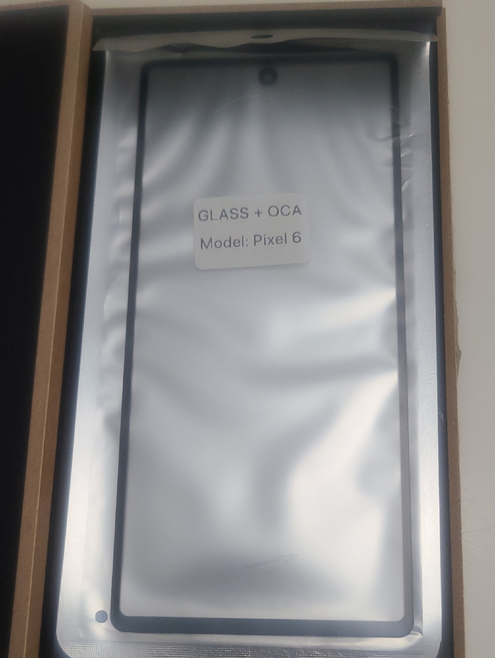 Bass Tempered Glass Screen Protector - Black and Cream